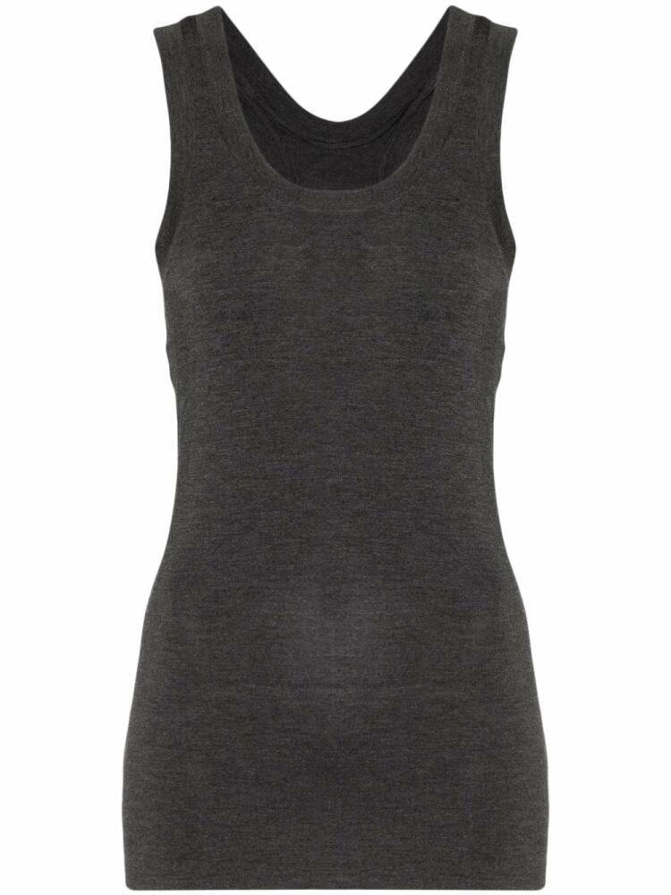 Norma Kamali sleeveless tank top - Grey Cover