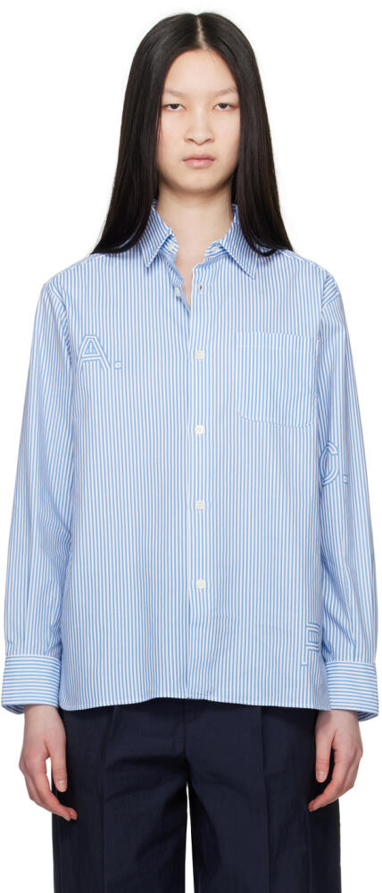 A.P.C. Blue Sela Shirt Cover