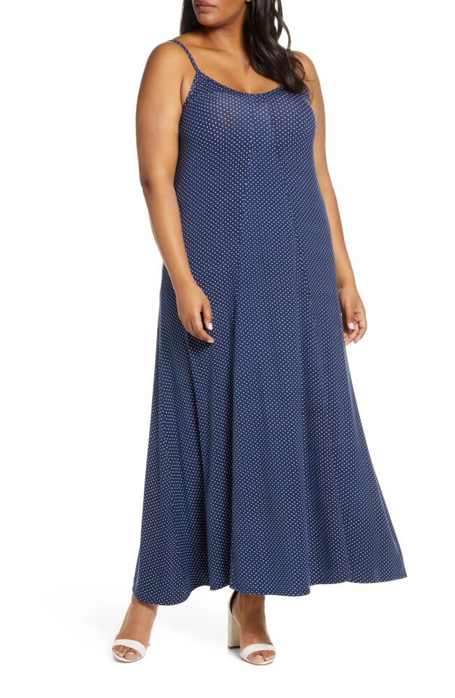 Loveappella Loveapella Maxi Slipdress in Navy/Ivory Cover