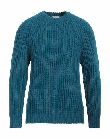 Pt Torino Man Sweater Turquoise Wool, Alpaca wool, Acrylic Cover