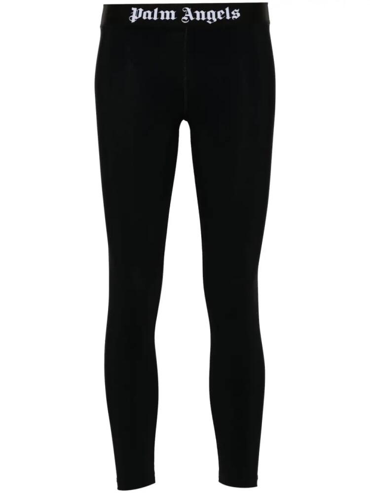 Palm Angels Classic logo leggings - Black Cover