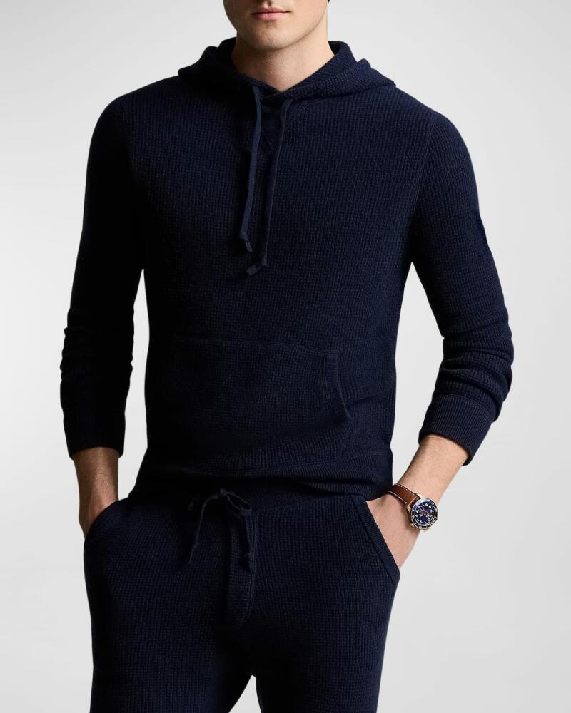 Polo Ralph Lauren Men's Washable Cashmere Hooded Sweater Cover