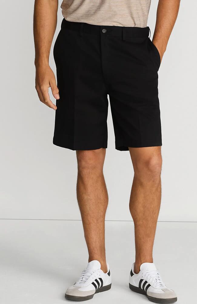 Lands' End Comfort Waist 9" No Iron Chino Shorts in Black Cover