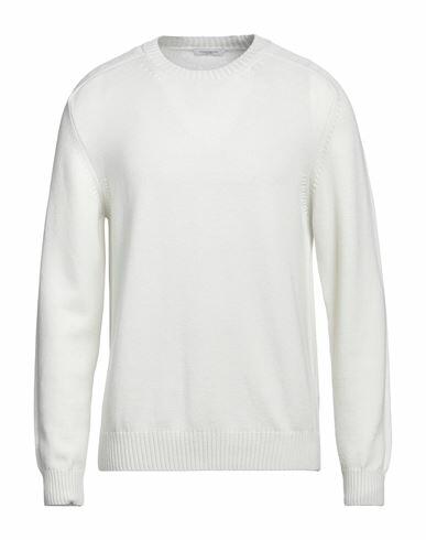 Paolo Pecora Man Sweater White Virgin Wool Cover