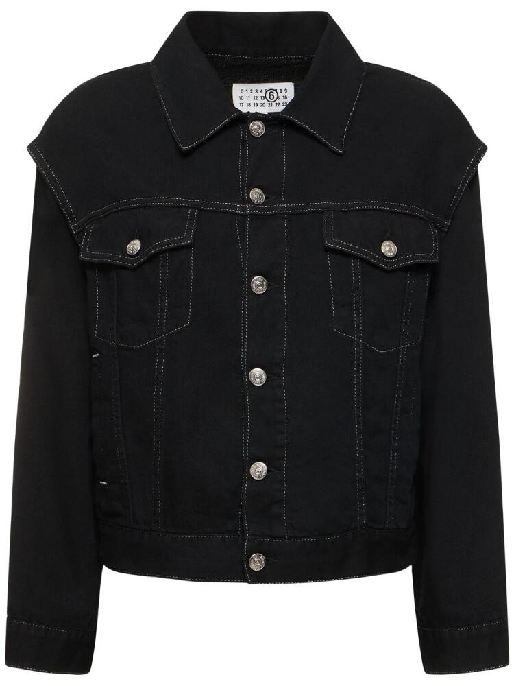 MM6 MAISON MARGIELA Overdyed Denim Sport Jacket Cover