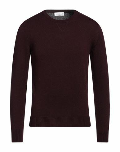 Bellwood Man Sweater Deep purple Cotton, Cashmere Cover