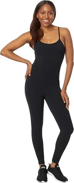 Splits59 Amber Airweight Jumpsuit (Black/White) Women's Jumpsuit & Rompers One Piece Cover