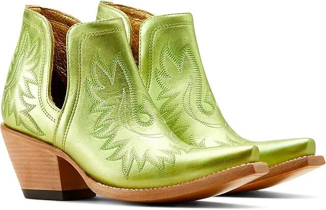 Ariat Dixon Western Boots (Electric Green Apple) Women's Shoes Cover