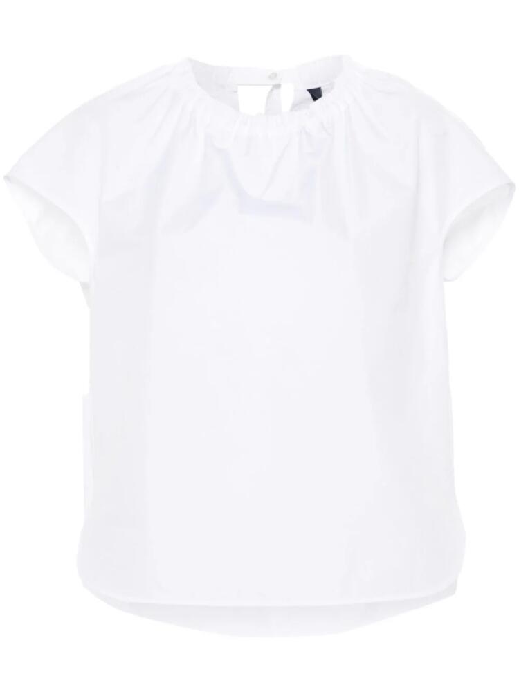 'S Max Mara Fiamma cotton blouse - White Cover