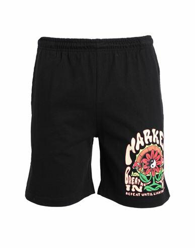 Market Market Breathwork Shorts Man Shorts & Bermuda Shorts Black Cotton Cover