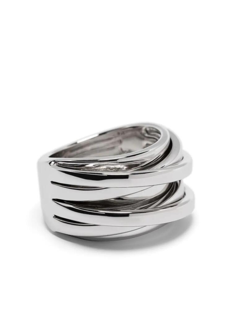 Tom Wood Orb chunky ring - Silver Cover