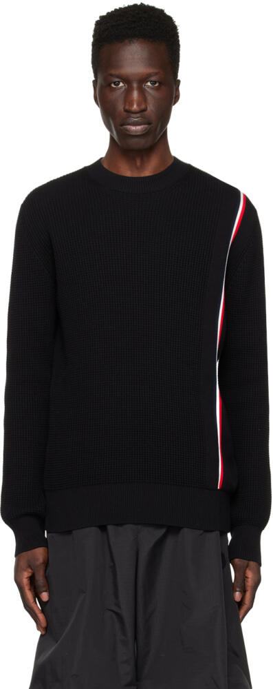 Moncler Black Stripe Sweater Cover