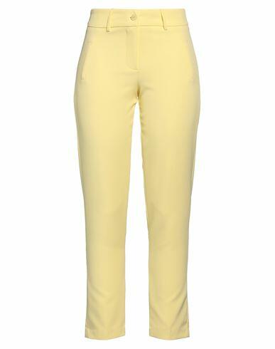 Fly Girl Woman Pants Yellow Polyester, Elastane Cover