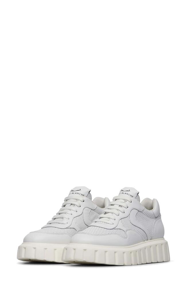 Voile Blanche Grenelle Platform Sneaker in White Cover