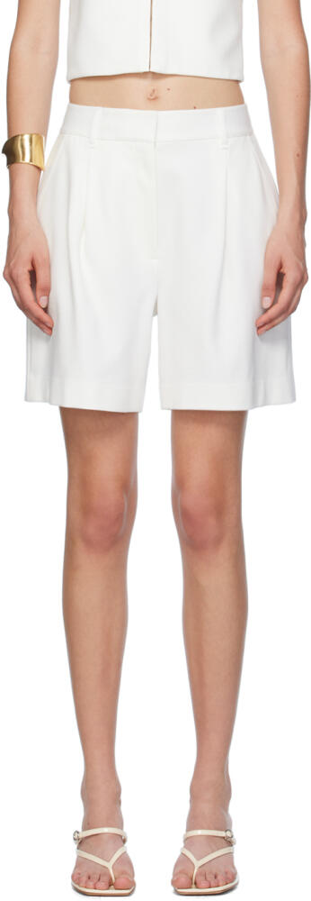 rag & bone White Irina Shorts Cover