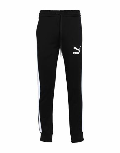 Puma 530098-01 Iconic T7 Track Pants Pt Man Pants Black Cotton Cover