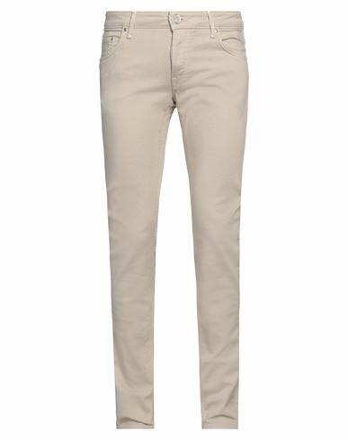 Hand Picked Man Jeans Sand Cotton, Elastane Cover