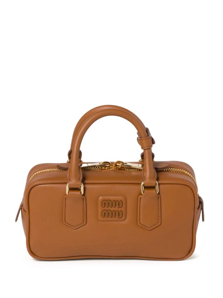 Miu Miu Arcadie leather bag - Brown Cover