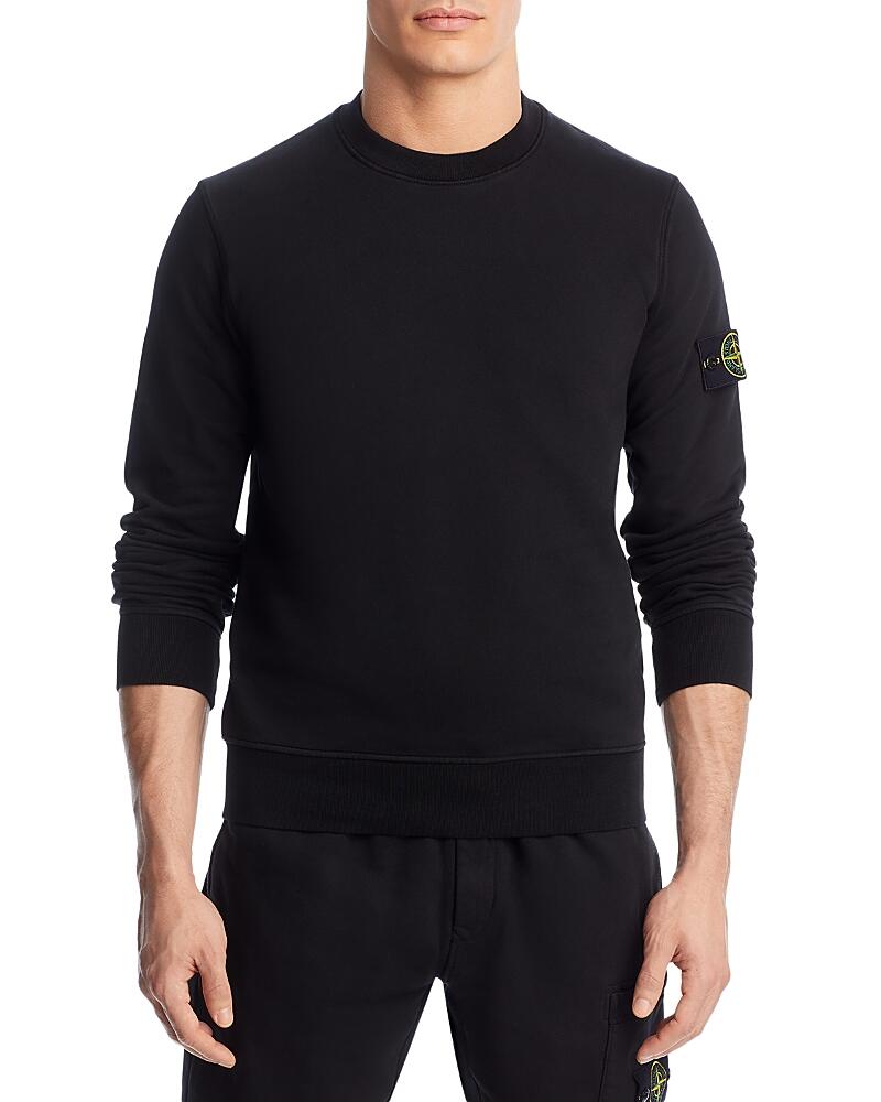 Stone Island Slim Fit Crewneck Sweater With Sleeve Detail Cover