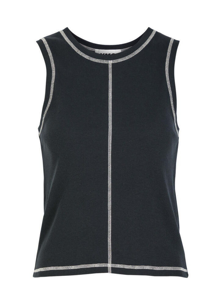 Ymc Dot Cotton Tank - Black Cover