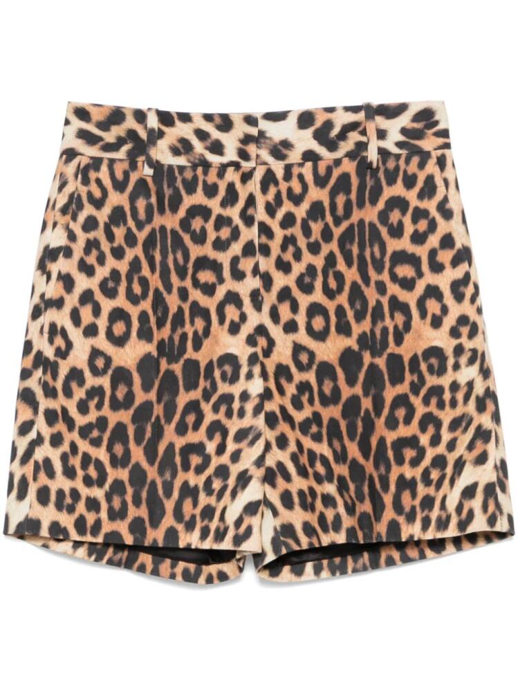 Ermanno Scervino animal-print shorts - Brown Cover