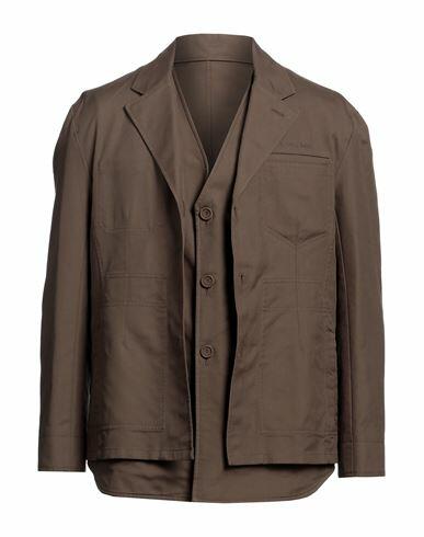 Dior Homme Man Blazer Khaki Polyester Cover