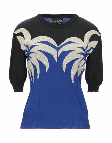 Boutique Moschino Woman Sweater Bright blue Viscose, Polyamide Cover