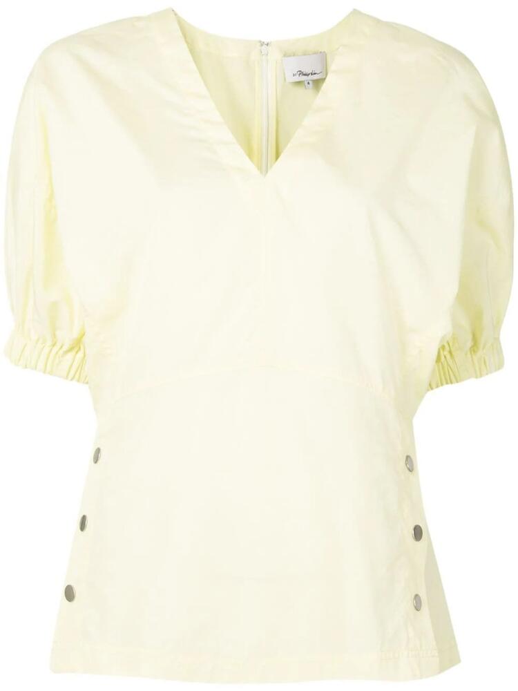 3.1 Phillip Lim side stud blouse - Yellow Cover