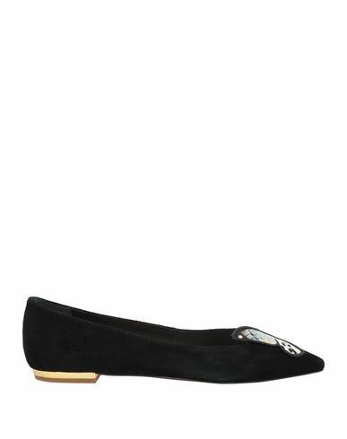 Sophia Webster Woman Ballet flats Black Leather Cover