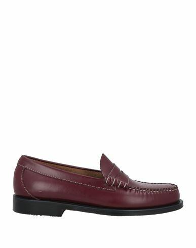 G. h. Bass & Co Man Loafers Burgundy Leather Cover