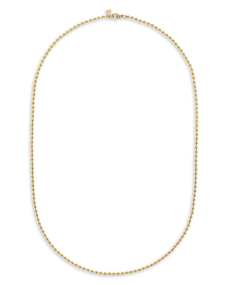 Temple St. Clair 18K Yellow Gold Classic Polished Ball Chain Necklace, 22 Cover