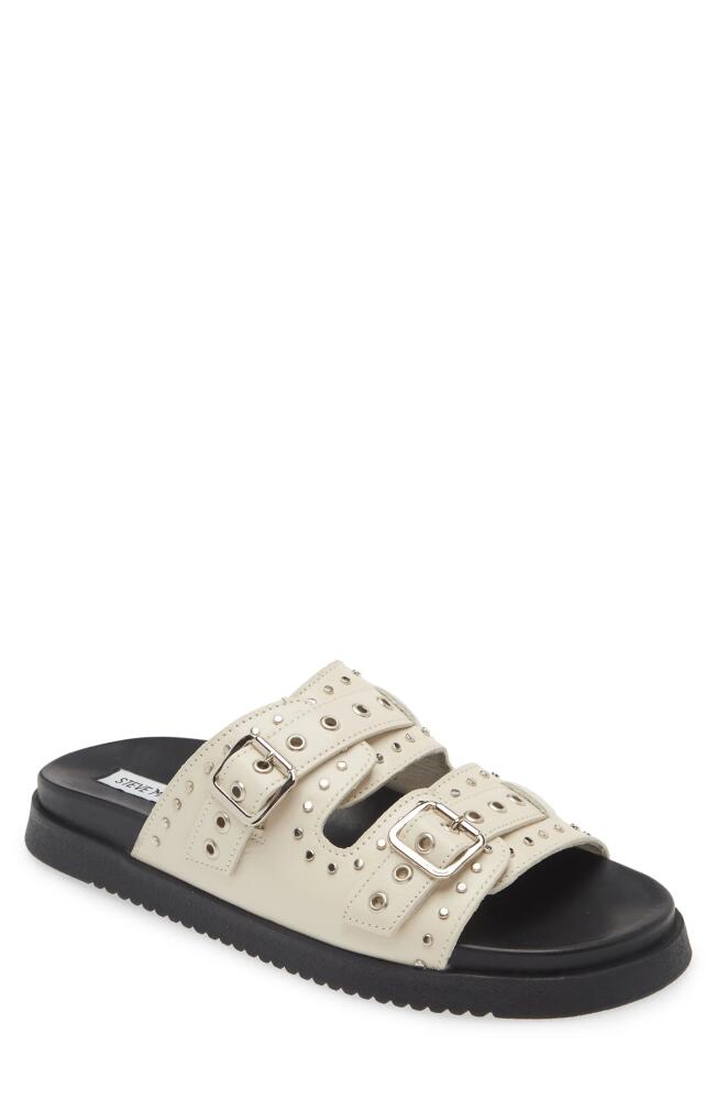 Steve Madden Melanie Slide Sandal in Bone Leather Cover