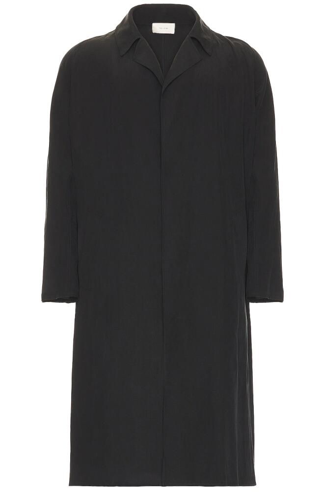 The Row Emilio Coat in Black Cover