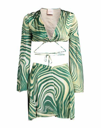 La Semaine Paris Woman Co-ord Light green Viscose Cover