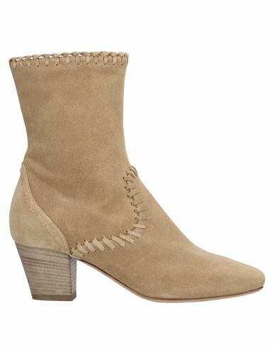 Alberta Ferretti Woman Ankle boots Sand Soft Leather Cover