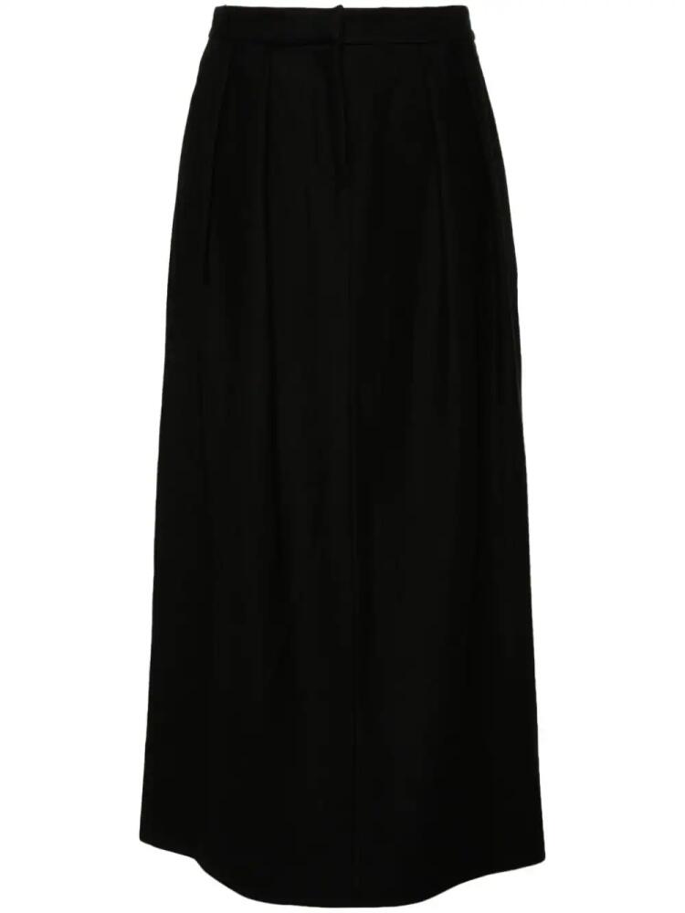 Fabiana Filippi pleat-detail midi skirt - Black Cover