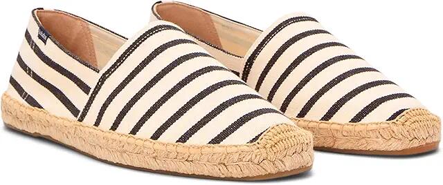 Soludos Original Espadrille (Ivory / Black) Men's Shoes Cover