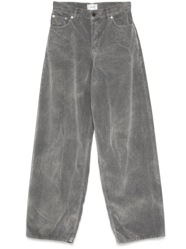 Haikure corduroy trousers - Grey Cover