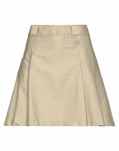 Dickies Elizaville Skirt W Woman Mini skirt Beige Polyester, Cotton Cover