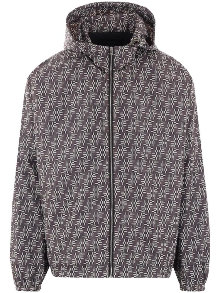 FENDI ff-jacquard jacket - Grey Cover