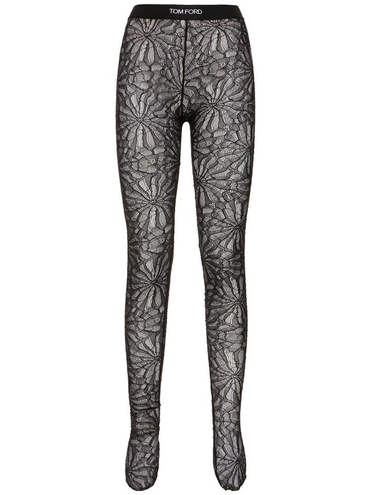 TOM FORD Stretch Lace Leggings Cover