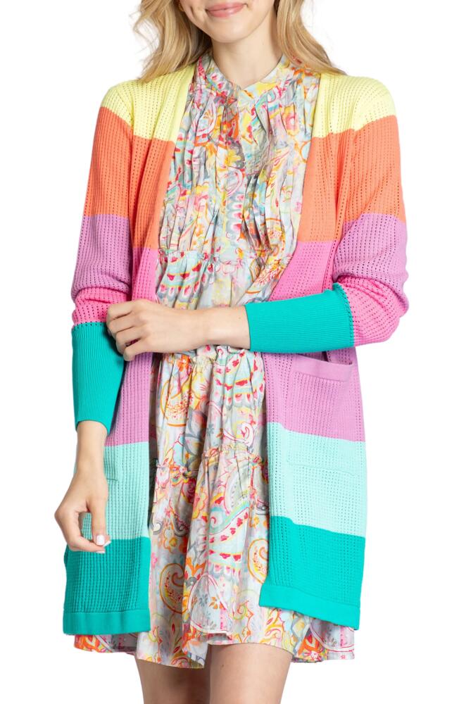 APNY Rainbow Cardigan in Pink Multi Cover