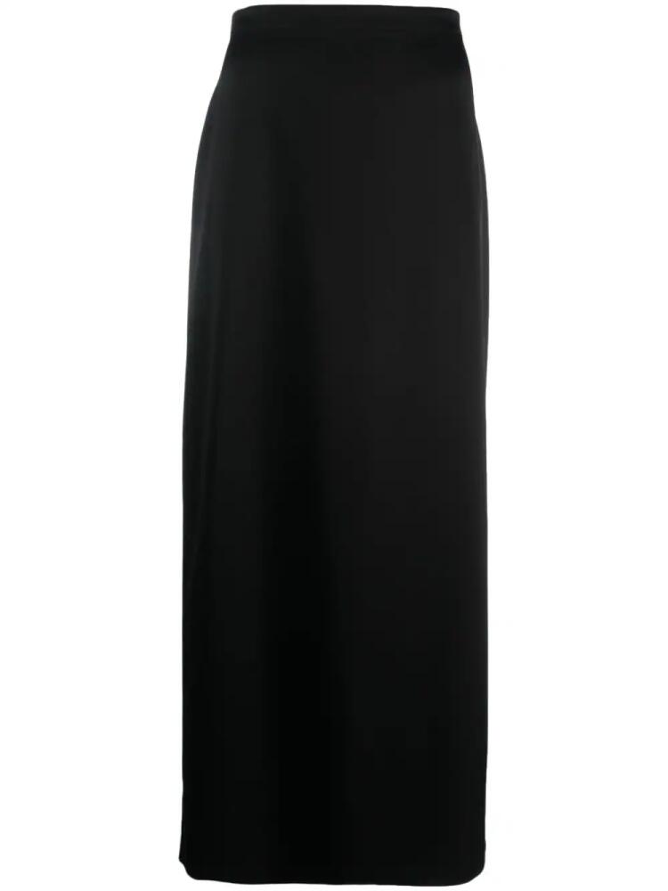 Lanvin satin midi skirt - Black Cover