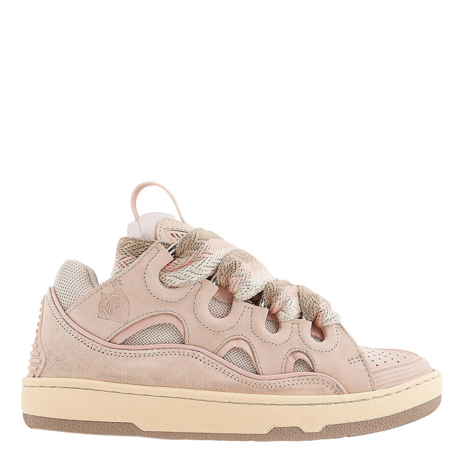 Lanvin Ladies Nude Curb Sneakers Cover