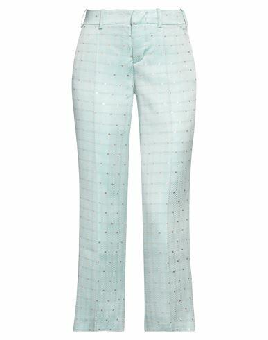 Zadig & voltaire Woman Pants Sky blue Acetate, Viscose, Metallic fiber Cover