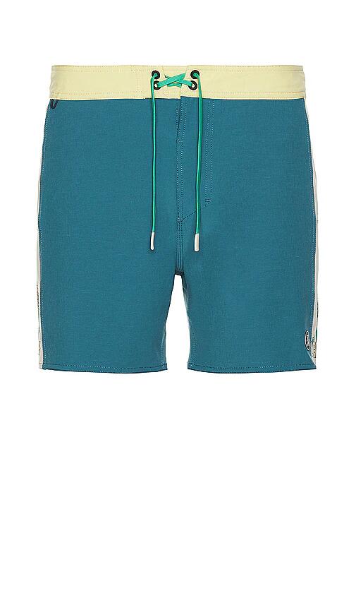 ROARK Passage 16 Side Panel Swim Short in Blue Cover