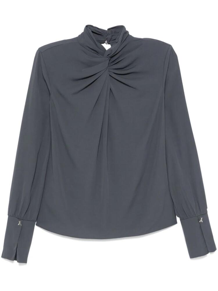 Patrizia Pepe twill blouse - Grey Cover