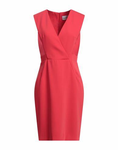 Atos Lombardini Woman Mini dress Red Polyester Cover