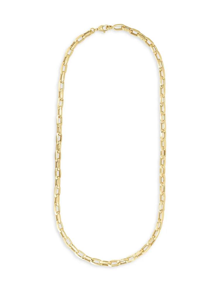 Saks Fifth Avenue Men's 14K Yellow Gold Paperclip Link Chain Bracelet Cover