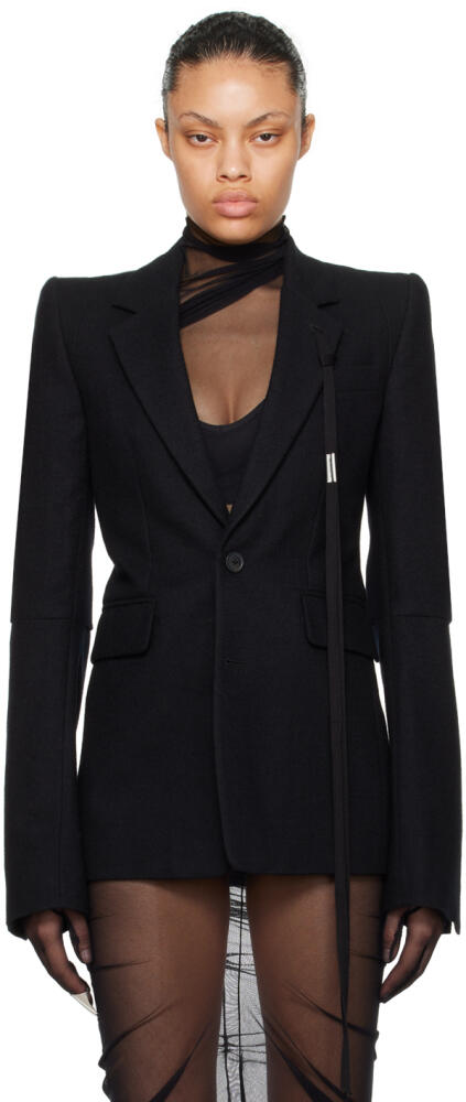 Ann Demeulemeester Black Rachele Blazer Cover